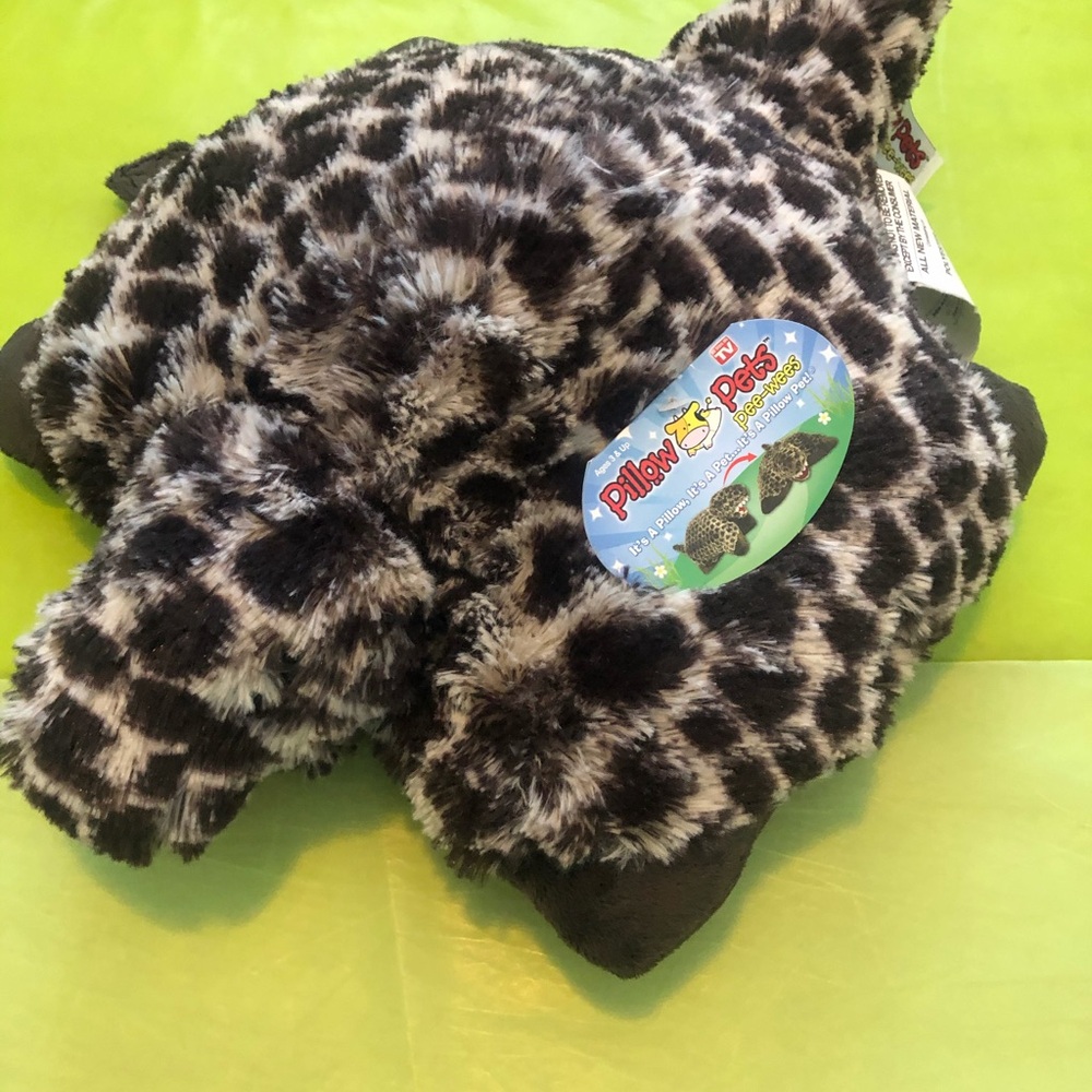 NEW 2010 PILLOW PALS pee wee SOFT PLUSH T REX AMPHIBIAN DINOSAUR TOY